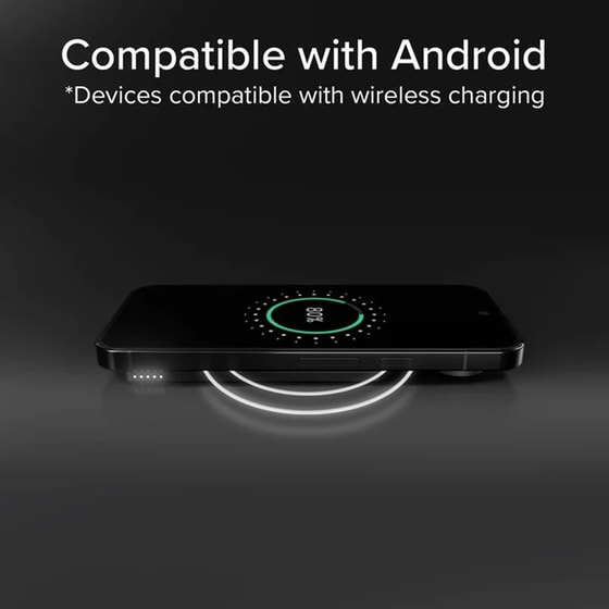 Powerbank 3000 mAh Magnetic with 5W Wireless Charging Compatible with MagSafe image 6
