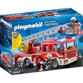 PLAYMOBIL® City Action Όχημα Πυροσβεστικής με Σκάλα και Καλάθι Διάσωσης (9463)