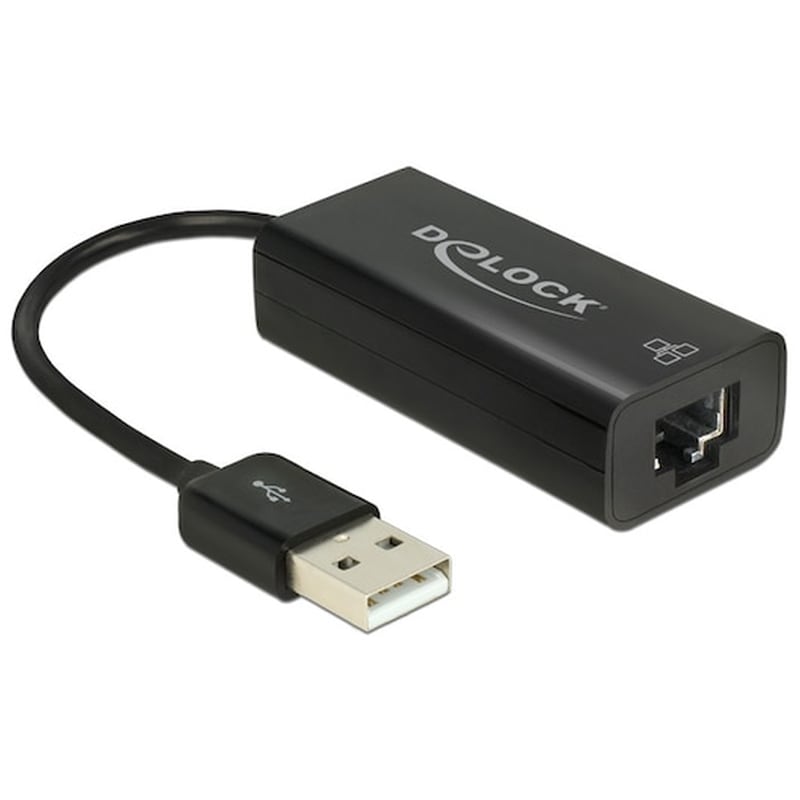 Αντάπτορας Delock USB-A Male σε Ethernet Female