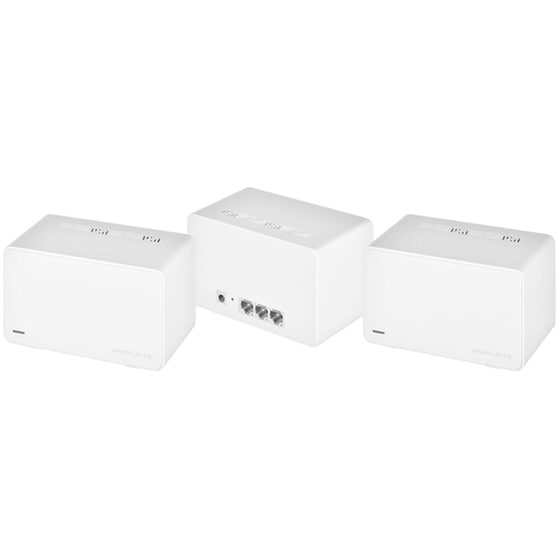 Mercusys Halo H80X v1 WiFi Mesh Network Access Point Wi‑Fi 6 Dual Band (2.4 & 5GHz) σε Τριπλό Kit image 4