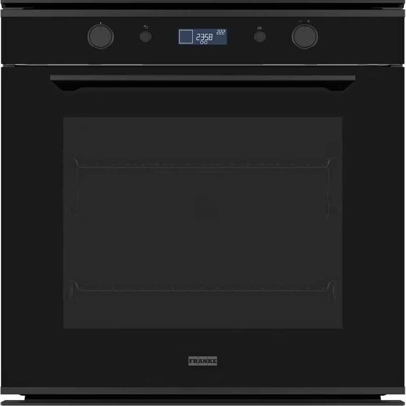 FRANKE MYTHOS FMY 98 P BK 73 Lt Μαύρο Εντοιχιζόμενος Φούρνος Άνω Πάγκου