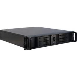Κουτί Desktop Inter-tech 2u-2098-sk Rack Μαύρο