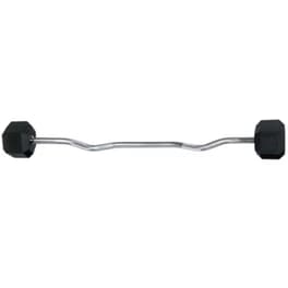 Μπάρα Σχήματος W Μ με Fixed Βάρος Amila 15kg από Ατσάλι