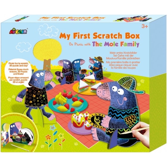 Παιχνίδι Χειροτεχνίας Και Ζωγραφικής Scratch Avenir Go Picnic image 0