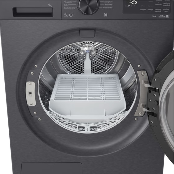 LG RHX5009NBB ΒΚ 9 kg με Αντλία Θερμότητας Ανθρακί με WiFi Στεγνωτήριο Ρούχων image 18