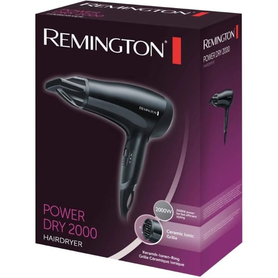 Σεσουάρ Μαλλιών REMINGTON D3010 Power Dry 2000W Μαύρο image 5