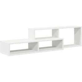 Έπιπλο Τηλεόρασης VidaXL Επιτοίχιο 120 x 25 x 28,5 cm - Γκρι