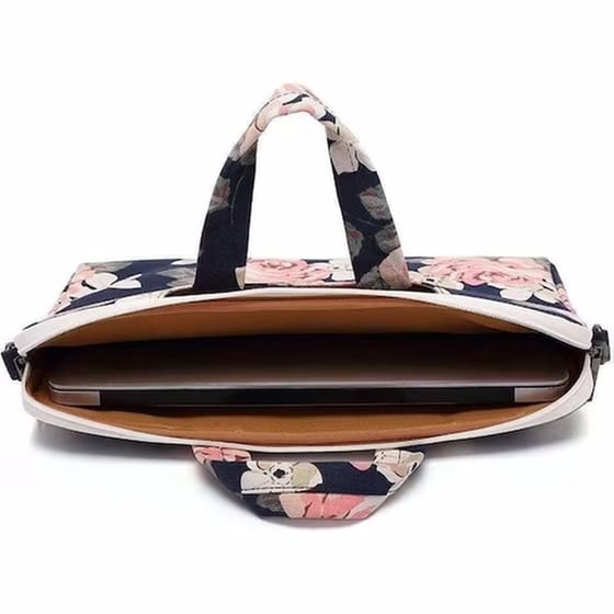 Θήκη Laptop Canvaslife Briefcase MacBook Pro 15" Blue Camellia - Μπλε image 2