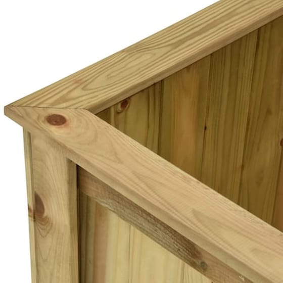 Vidaxl Υπερυψωμένη Γλάστρα 100 X 50 X 50 Εκ. Εμποτισμένο Ξύλο Πεύκου image 3