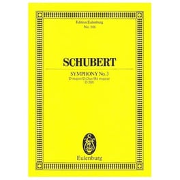 Schubert - Symphony Nr.3 In D Major D200 [pocket Score]