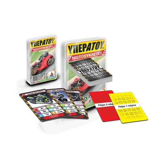 Υπερατού Μοτοσυκλέτες Superbikes Επιτραπέζιο (Desyllas Games) image 1
