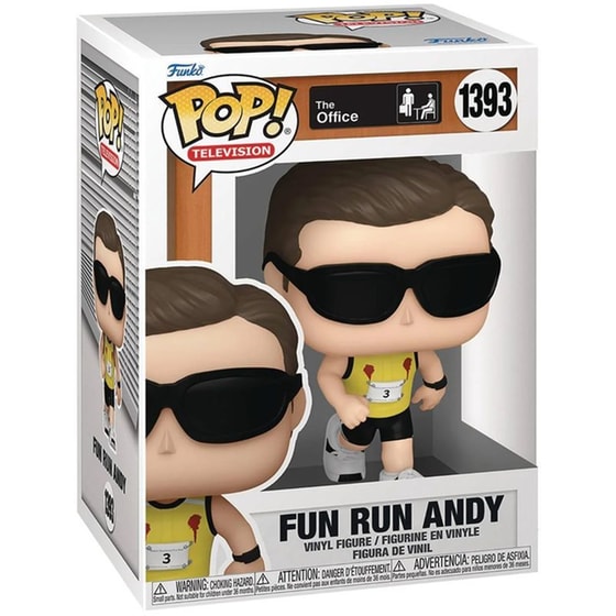 Funko Pop! Television - The Office - Fun Run Andy #1393 image 1