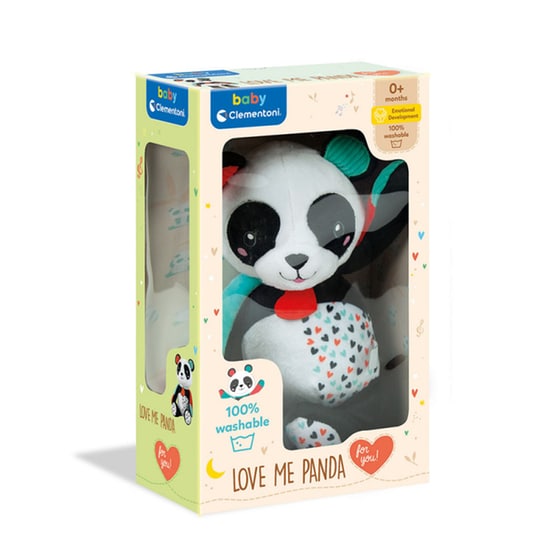 Clementoni Baby For You Βρεφικό Χνουδωτό Πάντα Δραστηριοτήτων (1000-17656) image 0