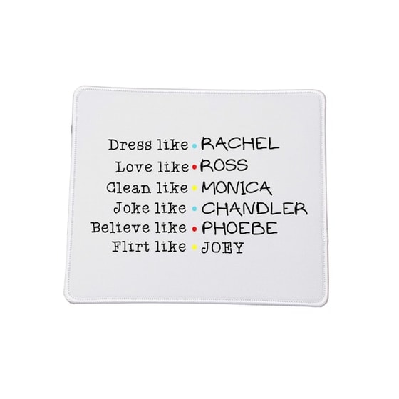 OEM Friends No1  Mouse Pad Small 230 x 200 mm Με σχέδιο image 0