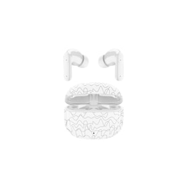 Ακουστικά bluetooth Music Sound Fancy - Λευκο/Γρί