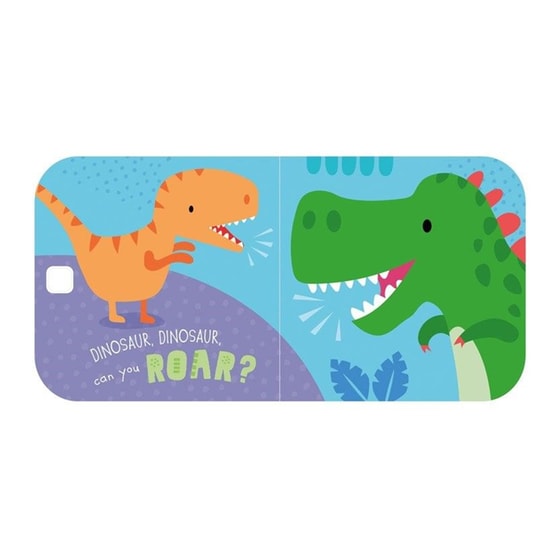 Sensory snuggables - Dinosaur puppet soft book | Public βιβλία