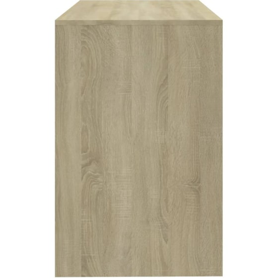 Γραφείο VidaXL από Επεξεργασμένο Ξύλο 101x50x76,5 cm - Sonoma Δρυς image 4