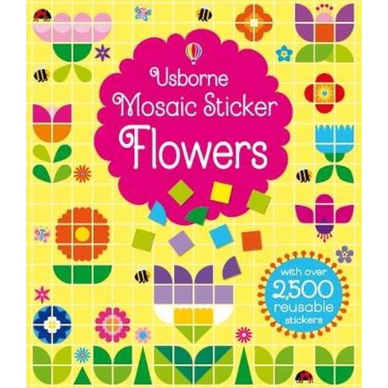 Mosaic Sticker Flowers image 0