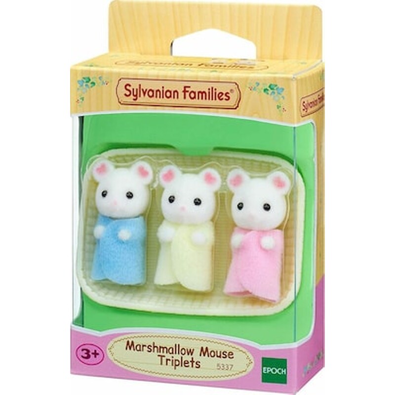 Sylvanian Families: Marshmallow Mouse Triplets (5337)