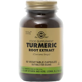 Ειδικό Συμπλήρωμα Διατροφής Solgar Turmeric Root Extract - 60 κάψουλες