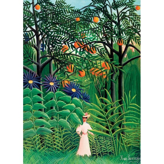 Παζλ Eurographics Henri Rousseau: Woman in an Exotic Forest (1000 Κομμάτια) image 1