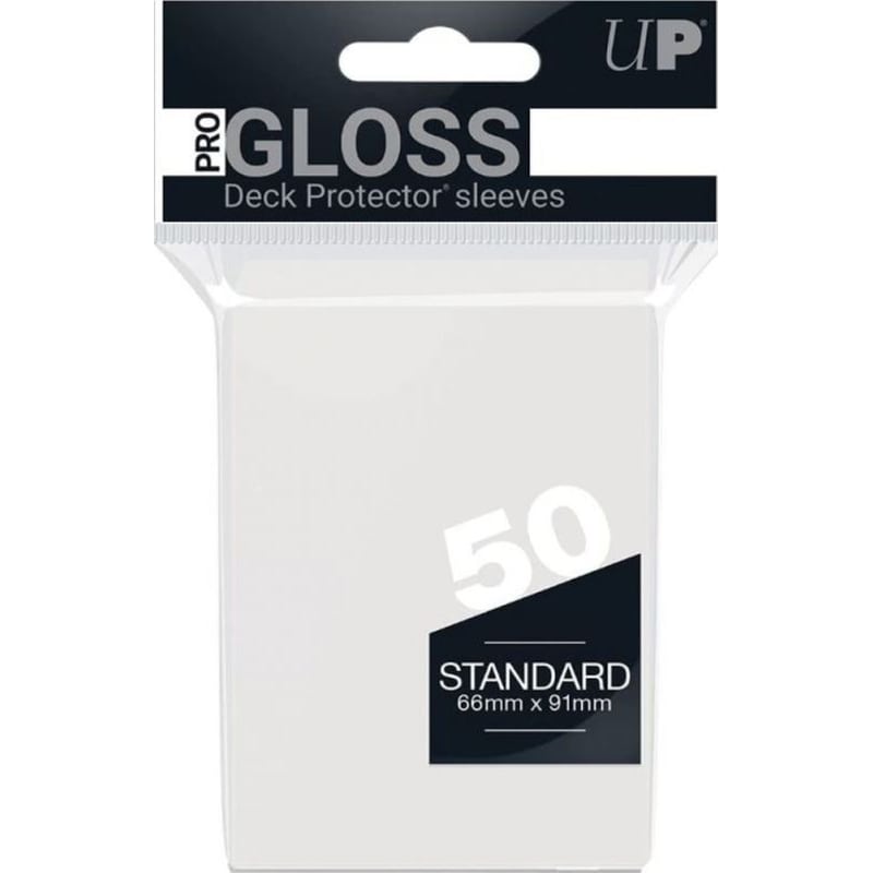 Ultra Pro Standard Gloss Sleeves Clear 50 Τχμ