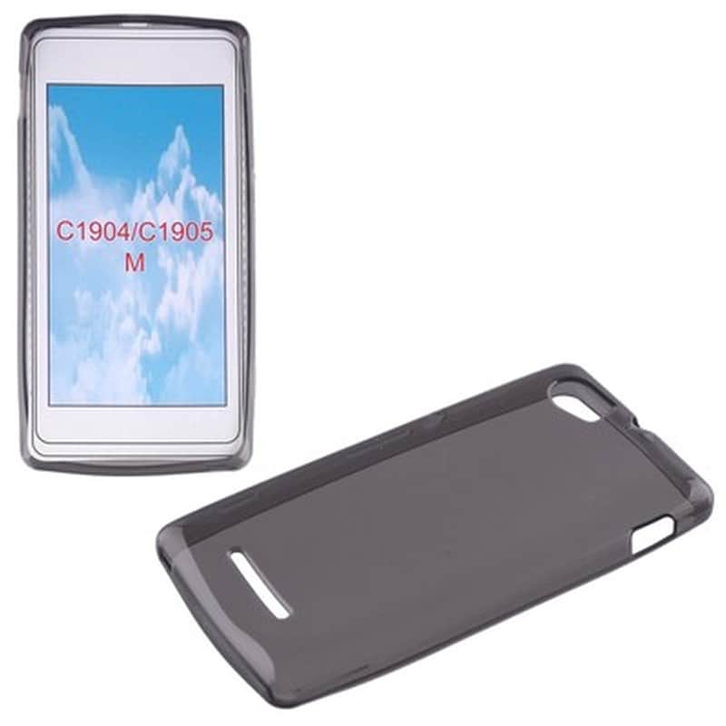Θήκη Sony Xperia M C1905 - Volte-Tel Slimcolor TPU - Διάφανο Γκρι