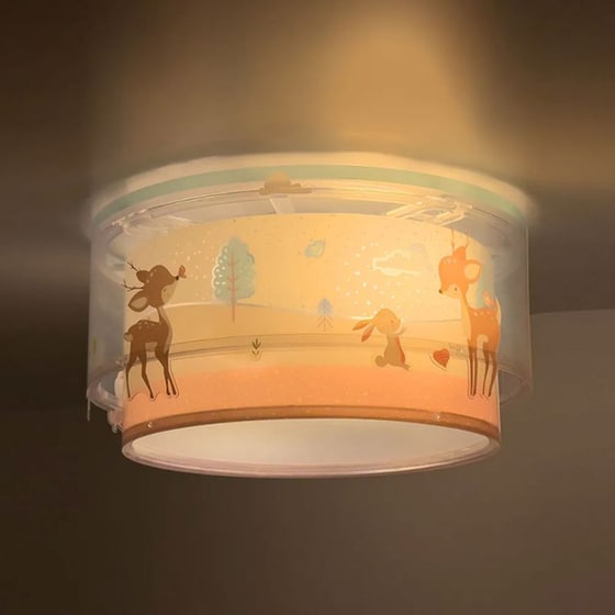 Παιδικό Φωτιστικό Πλαφονιέρα Ango Loving Deer 61276 image 4