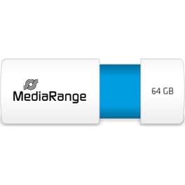 MediaRange 64GB USB 2.0 Stick Μπλε