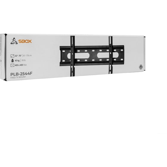 Βάση Τηλεόρασης Επιτοίχια Sbox PLB-2544F-2 Σταθερή 32" - 70" έως 45 kg image 5