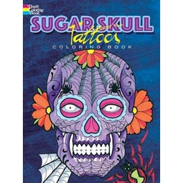 Sugar Skull Tattoos Coloring Book