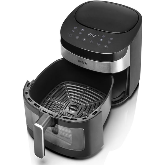 HAEGER AF-D80.008A 1800 W 8 L Μαύρο Φριτεζα Αερος image 3