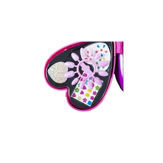 Παιδική Παλέτα Μακιγιάζ Make Up Με Σκιές Και Lip Gloss Σε Σχήμα Πεταλούδας, 34x27 Cm, Make Up Kit image 2