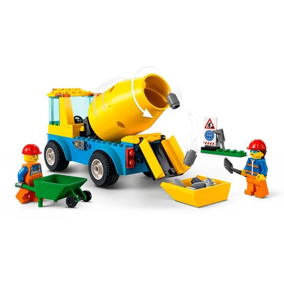LEGO® City Cement Mixer Truck (60325) image 2