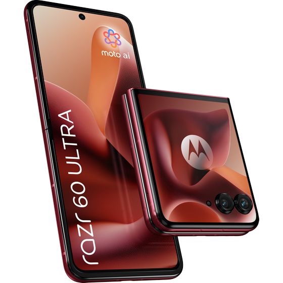 Motorola Razr 60 Ultra 512GB - PANTONE Rio Red image 0