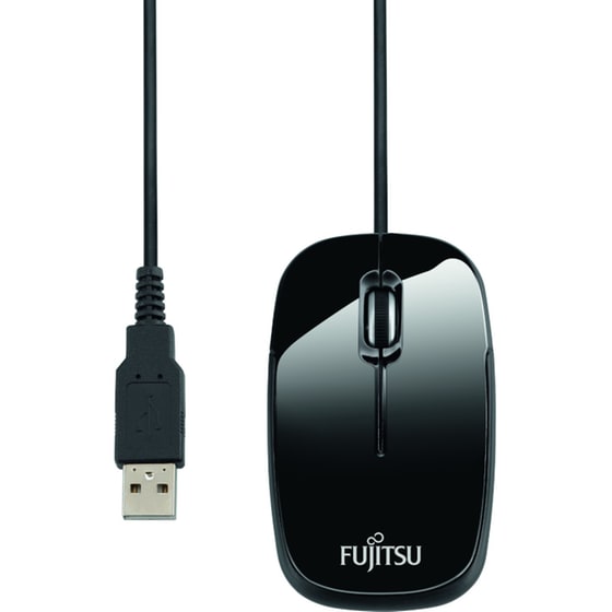 Fujitsu M420NB Ενσύρματο Mini Ποντίκι Μαύρο image 0