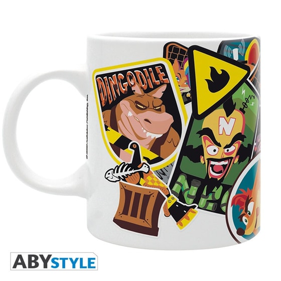 Κούπα ABYstyle Crash Bandicoot Κεραμική 320 ml - Πολύχρωμο image 1