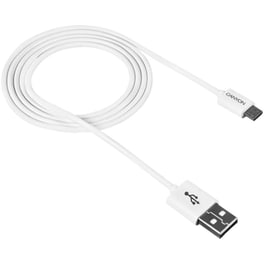 Καλώδιο Φόρτισης Canyon Sync&Charge Cable Micro USB σε USB 2.0 1m - Λευκό