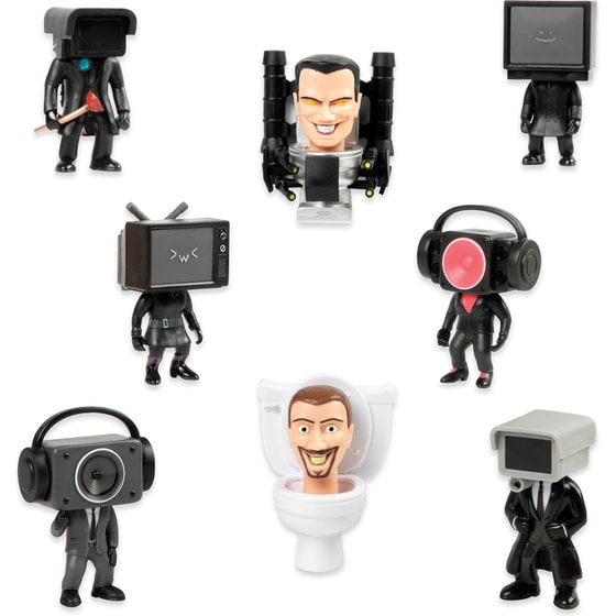 Skibidi Toilet Συλλεκτική Φιγούρα 11cm 1 Τμχ - Τυχαία Επιλογή Σχεδίου image 2