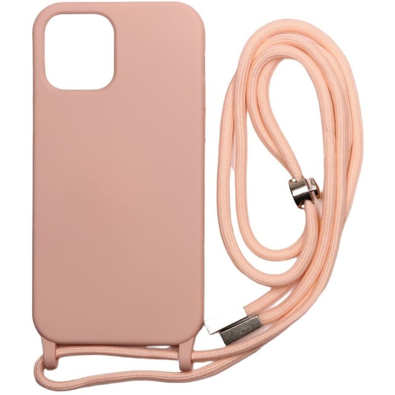 Θήκη Apple iPhone 11 Pro Max - Technovo με Λουράκι - Ροζ