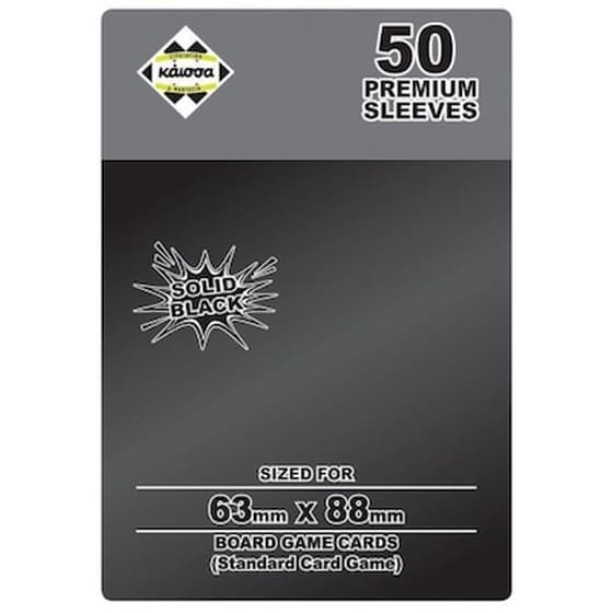 Ultra Pro Standard Card Sleeves 50ct - Black image 0