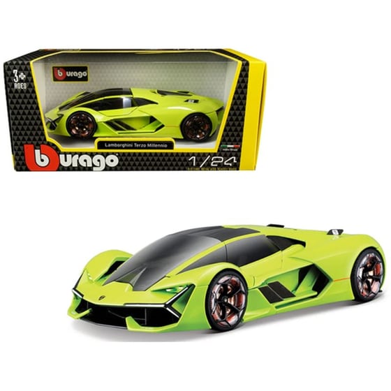 Bburago Αυτοκινητάκι 1:24 Plus Lamborghini Terzo Millennio - Κίτρινο image 0