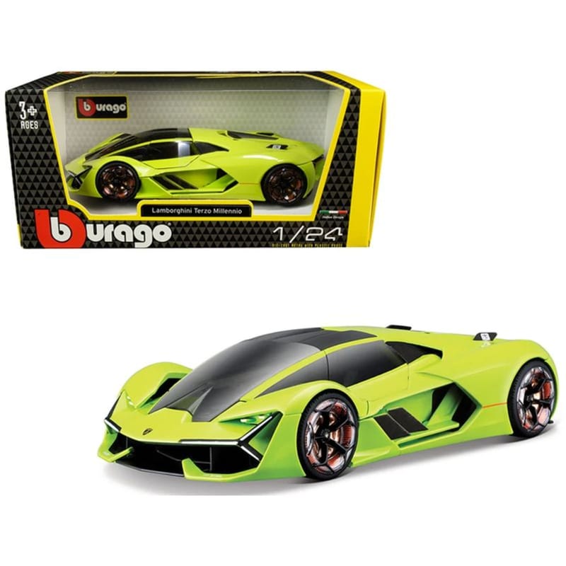 Bburago Αυτοκινητάκι 1:24 Plus Lamborghini Terzo Millennio - Κίτρινο