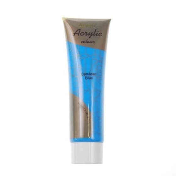 Phoenix Ακρυλικό Χρώμα 455 Carulean Blue, Σωληνάριο 100ml image 0
