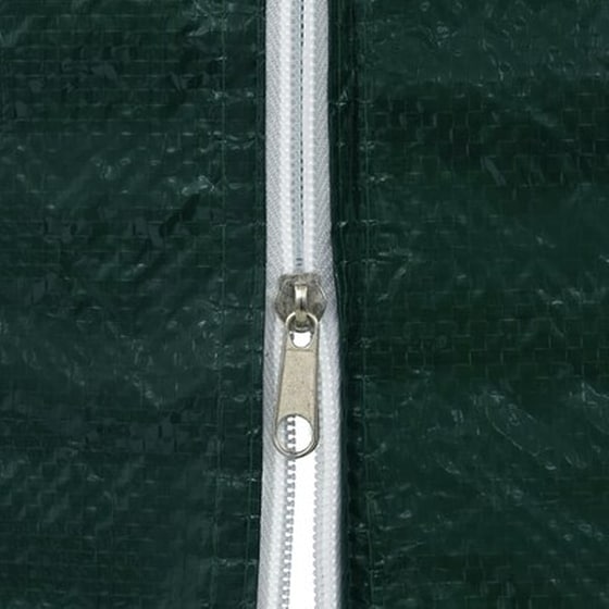 Vidaxl Τοιχώματα Τέντας Εκδηλώσεων 2 Τεμ. Πράσινο Από Pe Με Φερμουάρ image 2