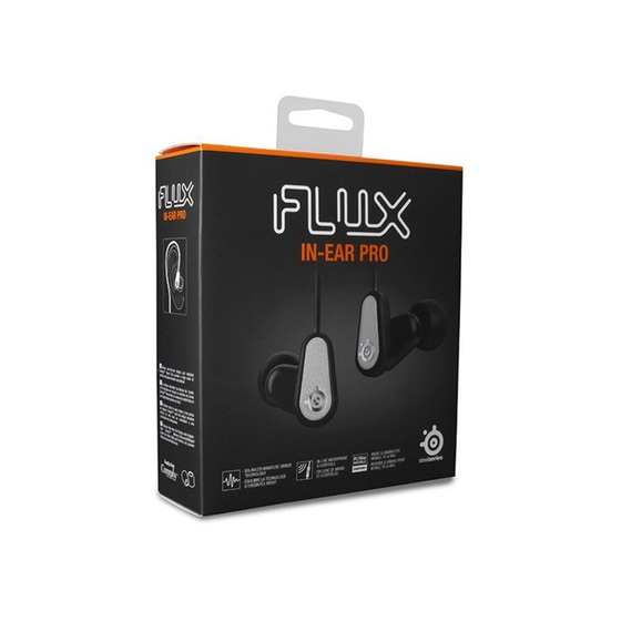 Steelseries Flux In Ear Pro - Gaming Headset Μαύρο image 1