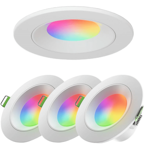 Έξυπνη Λάμπα Led Nanoleaf Matter 3 Downlight 6W 4 Τμχ - RGBW image 0