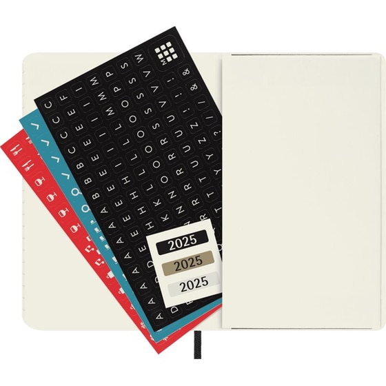 Ημερολόγιο Εβδομαδιαίο Moleskine 2025 12M Pocket Black Hard image 2