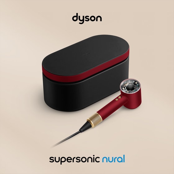DYSON HD16 Supersonic Nural Straight+Wavy  Σεσουάρ Μαλλιών 1600 W Red Velvet/Gold image 5
