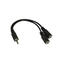 Purelink Lp-aa120 Καλώδιο Ήχου 0,1 M 3.5mm 2 X 3.5mm Μαύρος (μαύρο)